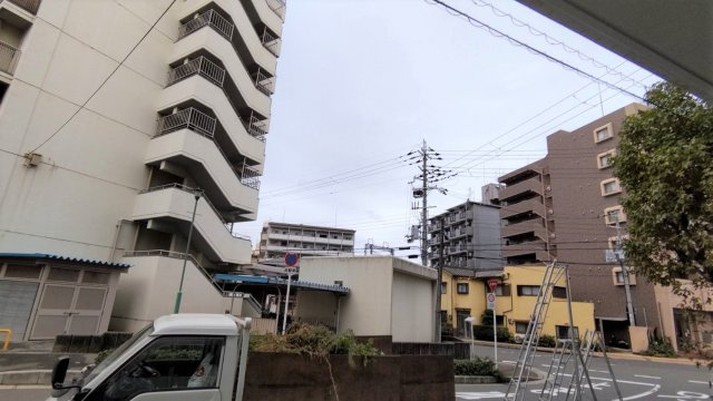 バルコニーからの眺望です