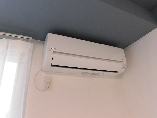 エアコンがあるので年中快適に生活できますね