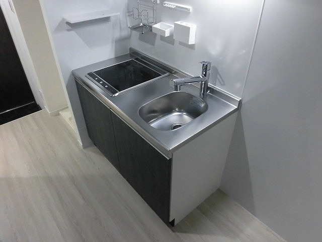 システムキッチン完備です