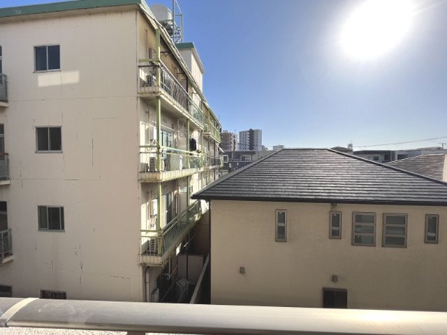 バルコニーからの眺望です