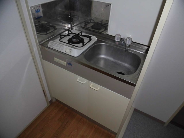 一口コンロ付きキッチンです