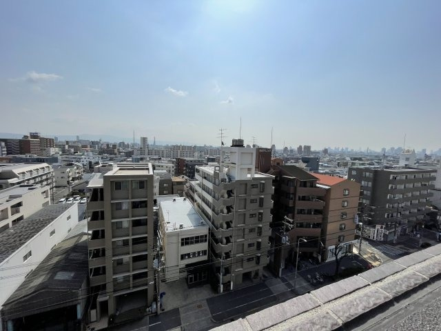 バルコニーからの眺めです