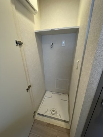 室内洗濯機置き場です