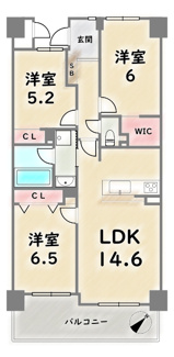 【間取り】 | グラン・コート嵐山