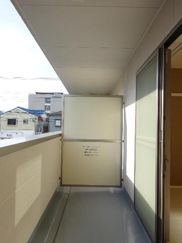 ユニヴァリィ　ルークスのバルコニー|ベランダ