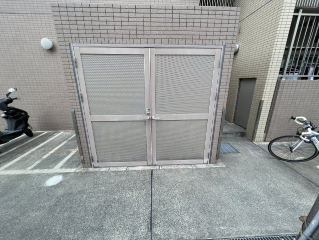 ゴミ置き場です。