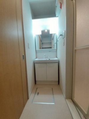 【洗面所】 | ネオ・エリタージュ | スペースが確保できる洗面所です