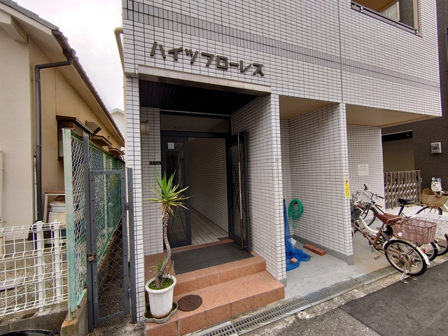 明るいエントランスです。