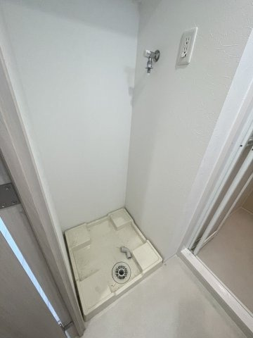 室内洗濯機置き場です
