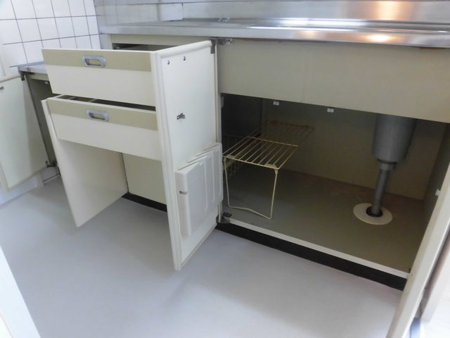 キッチン下の収納です
