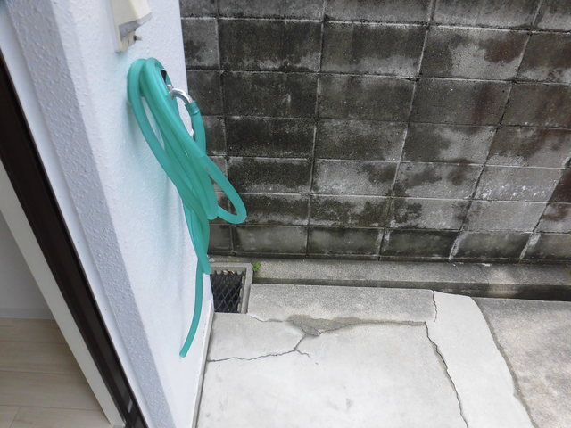 バルコニーに洗濯機を設置することが出来ます