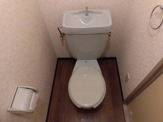 清潔感のあるトイレです