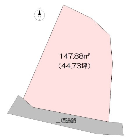 【土地図】 | 売地　高知市福井町　＠14.1万
