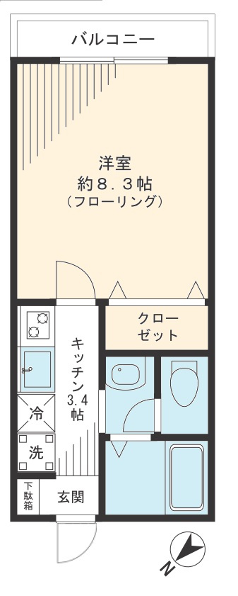 ミラーユ白山の間取り