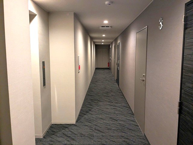 エスレジデンス浅草clarityの設備|2・3Fは内廊下です