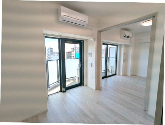 エスレジデンス浅草clarityの設備|4.1帖洋室、リビングと各洋室にエアコンと照明付きです、インターネットWi-Fi無料、ペット可小型犬or猫1匹