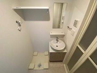 神戸市兵庫区永沢町４丁目の賃貸マンションの洗面所