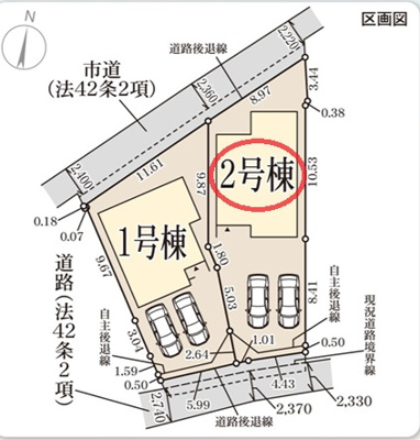 【区画図】 | リーブルガーデン岸和田上町３期 | 区画図
