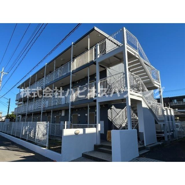 リブレス我孫子の外観|おしゃれな外観です