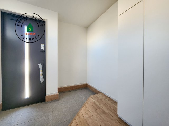 糟屋郡志免町片峰4丁目第4-2棟（2号棟）の内観：施工例|二重ロックでしっかり防犯対策ができます。