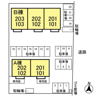 【区画図】 | エーデルワイス Ａ