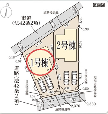 【区画図】 | リーブルガーデン岸和田上町３期 | 区画図
