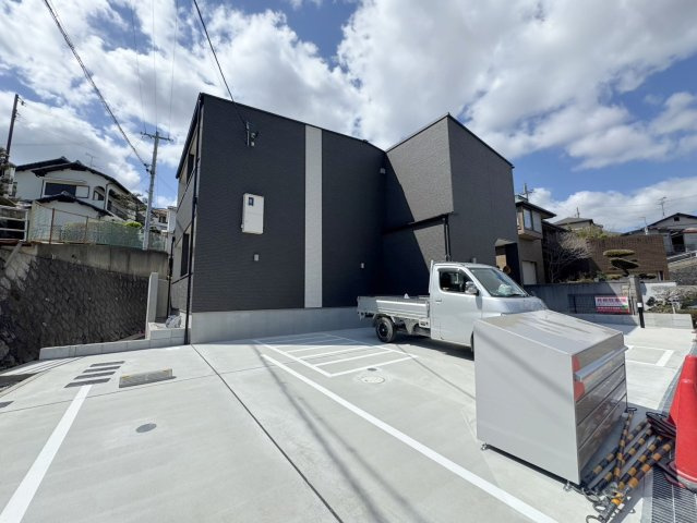 ジーメゾン富雄エヴァース（仮称）の駐車場