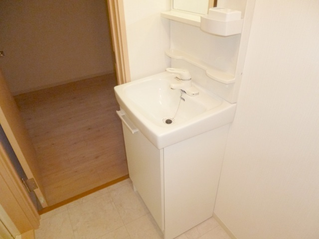 パレスフィールド市川南の洗面所|独立洗面台付は人気の設備です。