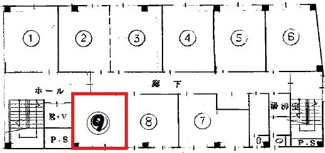 【間取り】 | 日宝ニュー本町ビル | 日宝ニュー本町ビル