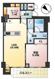 【間取り】 | シャンボール弦巻