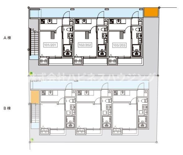 マクト北柏の区画図
