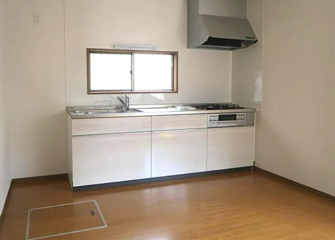 【中古】鶴ヶ島市下新田リフォーム中古住宅のキッチン|新品のシステムキッチンです！