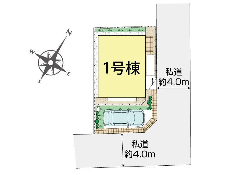 杉並区永福1丁目　新築戸建の区画図|区画図

現地ご見学希望・資料請求などお気軽にお問い合わせ下さい！
03-5990-5201