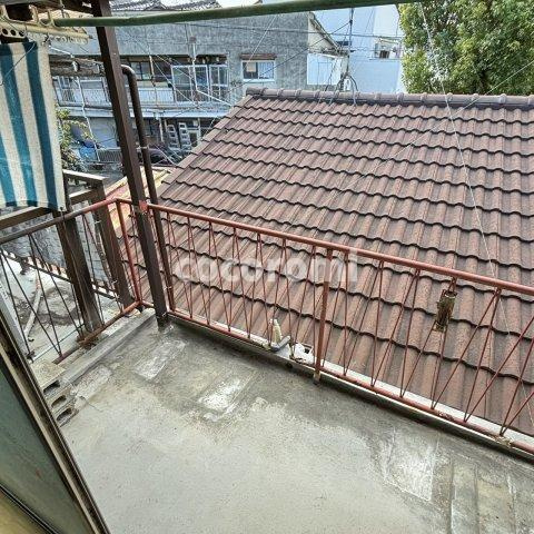 梶町テラスのバルコニー