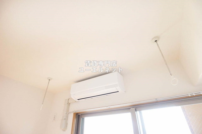 【設備】 | アーデン江坂 | 室内干し用スペースあり♪