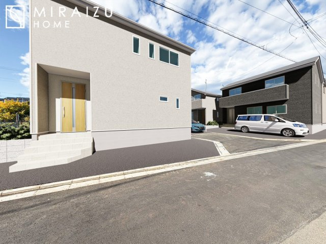 【完成予想図】 | 平日・休日問わず、いつでもご見学が出来ます♪☆実際に見て、触れて感じる安心のお住まい探しを体験して下さい♪☆物件情報だけでなく、地域の特色などなどエリア情報もお伝え出来たら嬉しいです♪