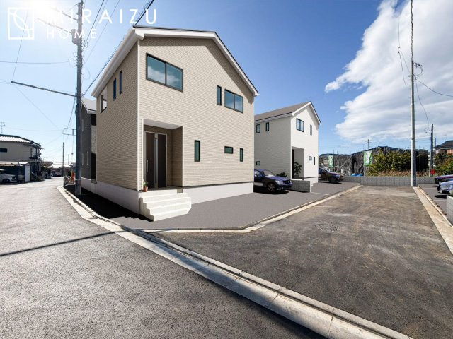 【完成予想図】 | 平日・休日問わず、いつでもご見学が出来ます♪☆実際に見て、触れて感じる安心のお住まい探しを体験して下さい♪☆物件情報だけでなく、地域の特色などなどエリア情報もお伝え出来たら嬉しいです♪