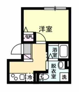 【間取り】 | ベイルーム小田栄Ⅱ | 間取りです。