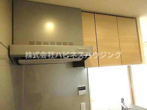 ライオンズタワー柏のキッチン|レンジフード