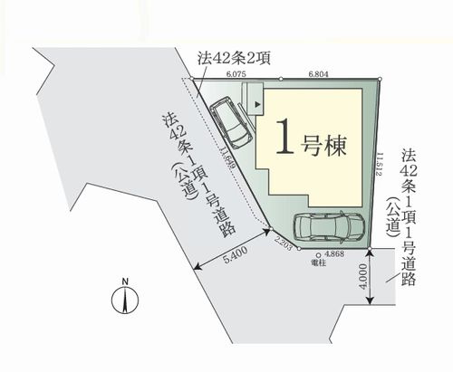 【区画図】 | 【仲介手数料０円】相模原市緑区二本松3期　新築一戸建て　 | 相模原市緑区二本松3期　新築一戸建て　
