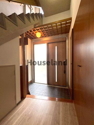 湊北町戸建の玄関|北側玄関