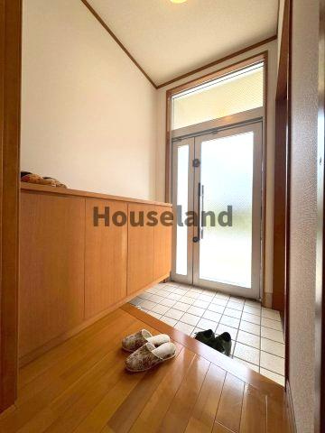 湊北町戸建の玄関|南側玄関