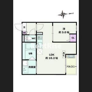 Jack heiwaⅠの間取り