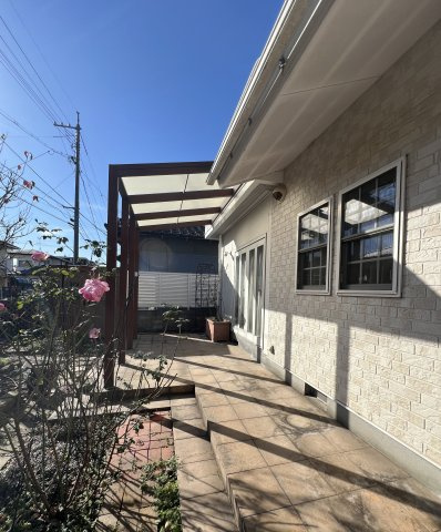 米子市旗ヶ崎7丁目　中古住宅の外観|お庭など