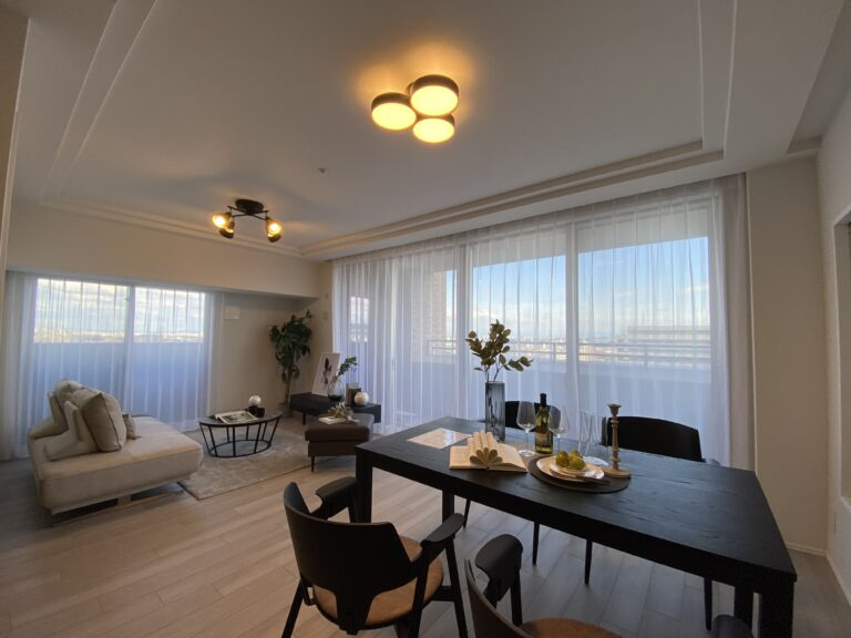 ワコーレ神戸本山ガーデンズの居間・リビング