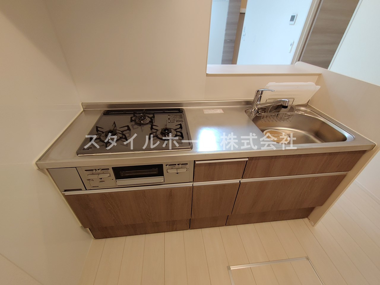 ティー．アイビー　Aのキッチン|イメージ写真です。