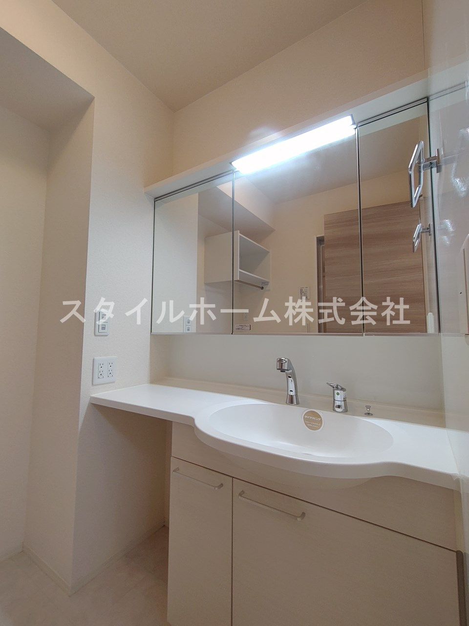 ティー．アイビー　Aの洗面所|イメージ写真です。