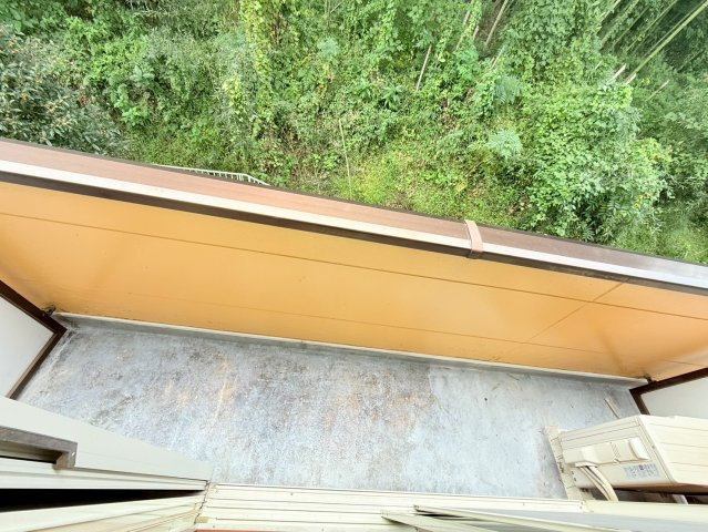 さくら館Aのバルコニー