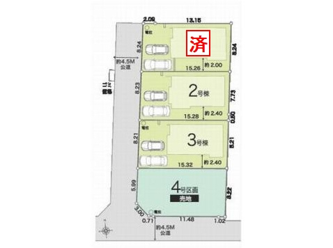 【間取り】 | 【仲介手数料０円】平塚市南金目第1期　新築一戸建て　2号棟　全4棟 | 2号棟【仲介手数料０円】平塚市南金目第1期　新築一戸建て　全4棟