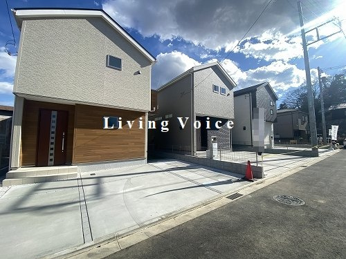 【外観】 | 【仲介手数料０円】平塚市南金目第1期　新築一戸建て　2号棟　全4棟 | 【仲介手数料０円】平塚市南金目第1期　新築一戸建て　全4棟